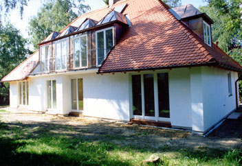 Villa, nach der Sanierung